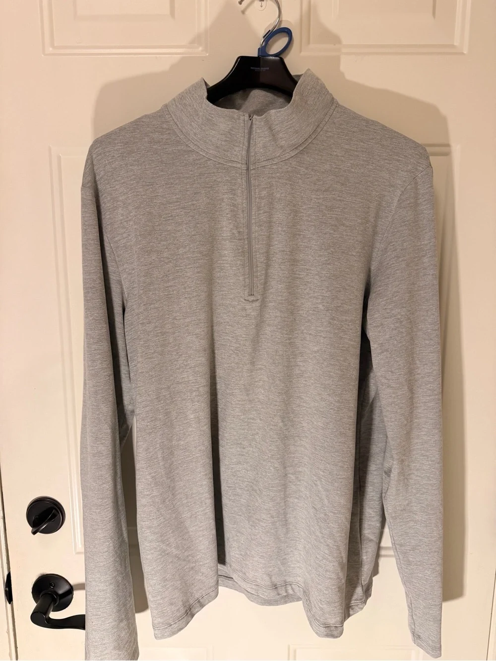 Men's Alo Quarter-Zip Pullover  - Gray